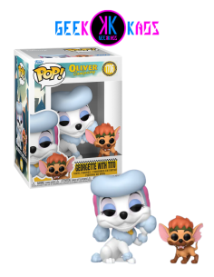 FUNKO POP! - OLIVER & COMPANY - GEORGETTE WITH TITO 1706
