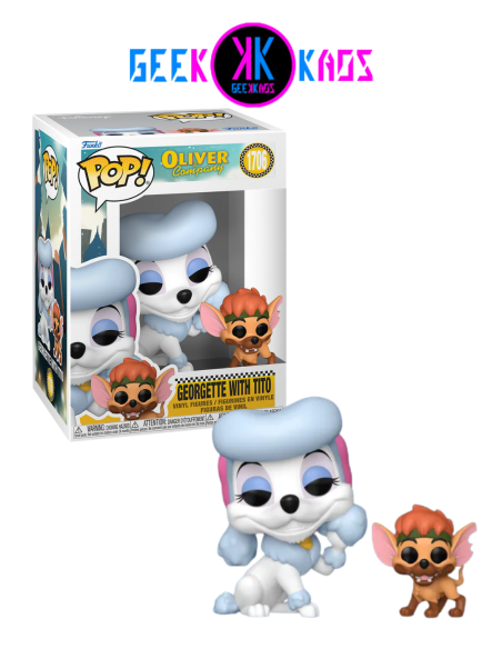 FUNKO POP! - OLIVER & COMPANY - GEORGETTE WITH TITO 1706
