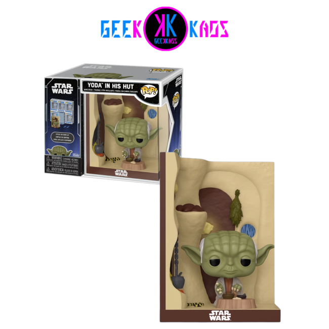 FUNKO POP! NOOK - STAR WARS - YODA IN HIS HUT