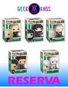 5-PACK - FUNKO POP! SAKAMOTO DAYS - SHISHIBA 2418, OSARAGI 2419, TAKAMURA 2420, HYO 2421, X 2422