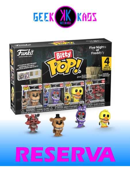 BITTY POP! - FIVE NIGHTS AT FREDDY´S - WHITERED FREDDY
