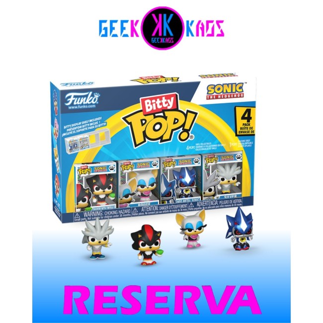 BITTY POP! - SONIC THE HEDGEHOG - SHADOW WITH EMERALD