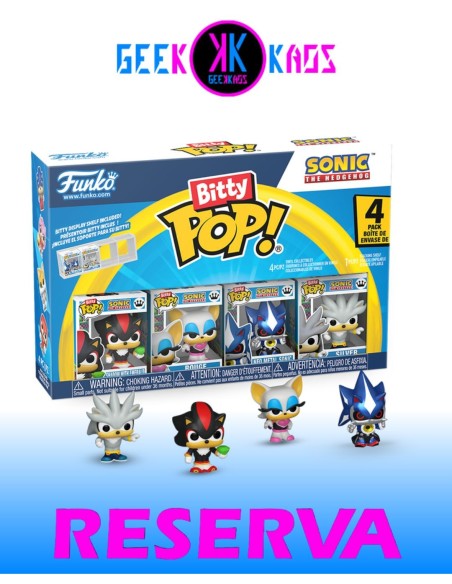 BITTY POP! - SONIC THE HEDGEHOG - SHADOW WITH EMERALD