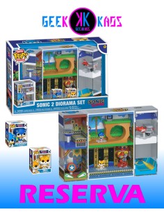 BITTY POP! BITTY BOX - SONIC THE HEDGEHOG - SONIC 2 DIORAMA