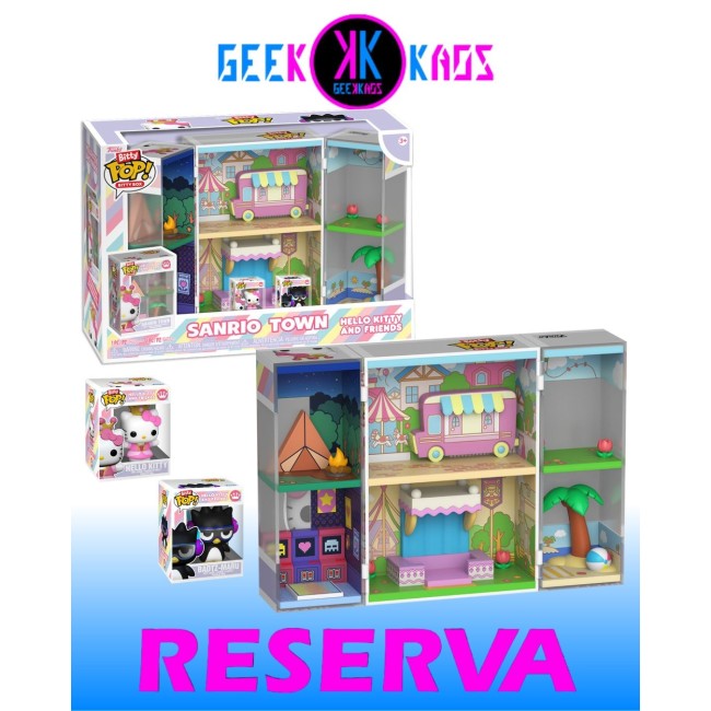 BITTY POP! BITTY BOX - HELLO KITTY & FRIENDS - SANRIO TOWN
