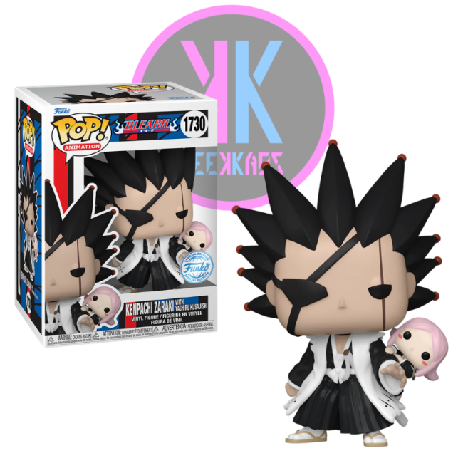 FUNKO POP - KENPACHI ZARAKI WITH YACHIRU KUSAJISHI 1730 (SE)
