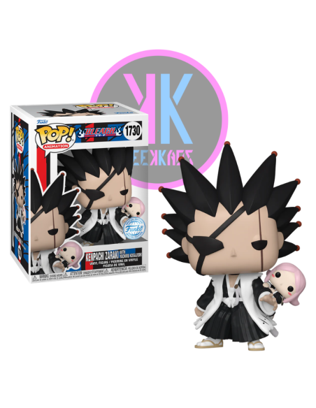FUNKO POP - KENPACHI ZARAKI WITH YACHIRU KUSAJISHI 1730 (SE)