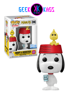 FUNKO POP! - PEANUTS - SNOOPY & WOODSTOCK 2096 (SE) (FLOCKED)