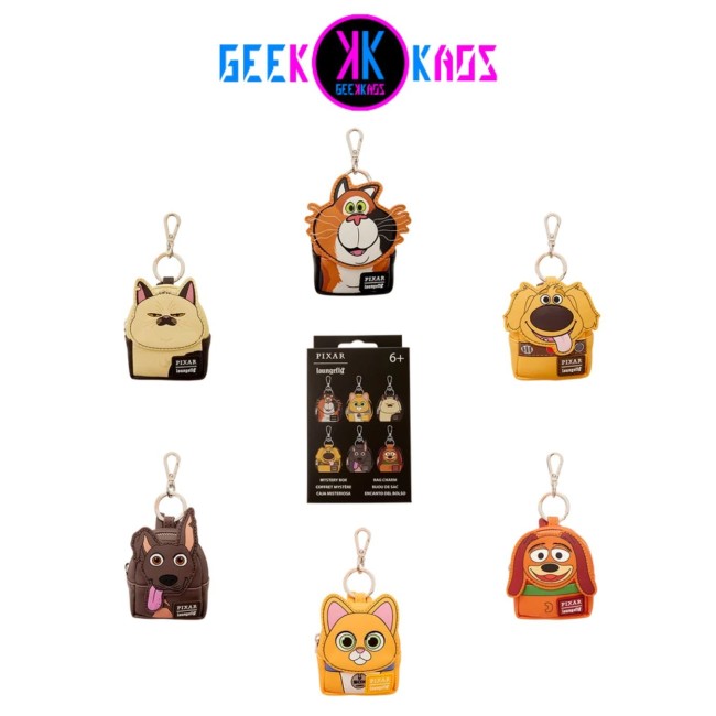 BLIND BOX - PIXAR - MINI MOCHILA LLAVERO MYSTERY - LOUNGEFLY
