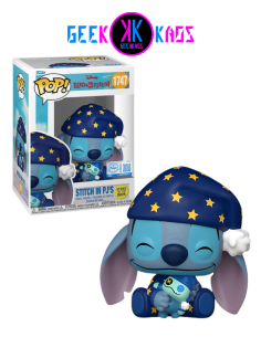FUNKO POP! - LILO & STITCH - STITCH IN PJ´S 1747 (SE) (GITD)