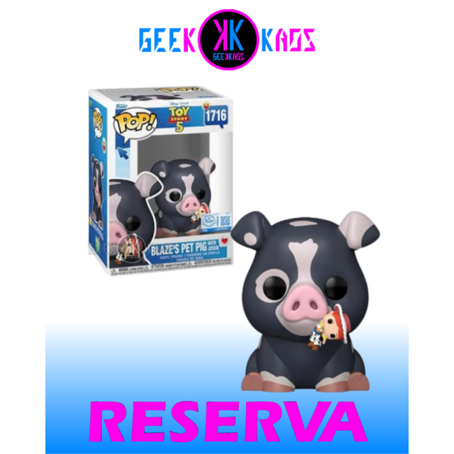 FUNKO POP! - TOY STORY - BLAZE'S PET PIG 1716 ( SPECIAL EDITION )