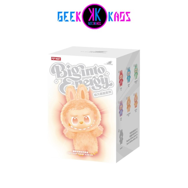 POP MART - THE MONSTERS - BIG IN TO ENERGY SERIES- VINYL PLUSH PENDANT BLIND BOX - 17 CM