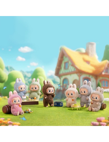 POP MART - THE MONSTERS - EXCITING MACARON SERIES- VINYL FACE BLIND BOX - 17 CM