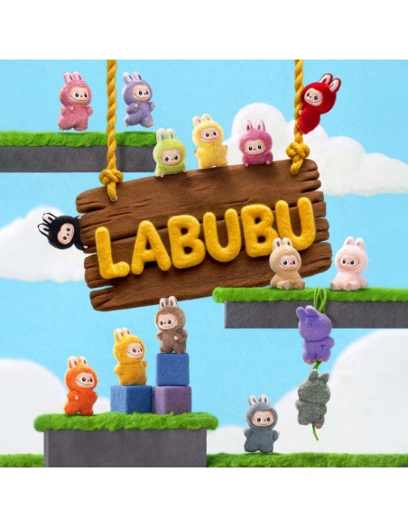 POP MART - THE MONSTERS - PIN FOR LOVE SERIES- VINYL PLUSH PENDANT BLIND BOX (N-Z) - 10.5 CM