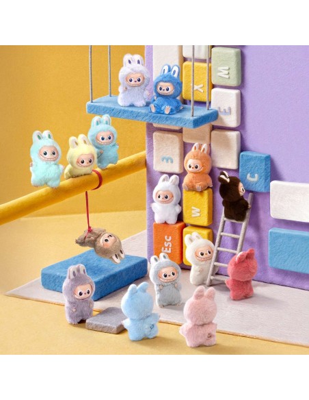 POP MART - THE MONSTERS - PIN FOR LOVE SERIES- VINYL PLUSH PENDANT BLIND BOX (A-M) - 10.5 CM