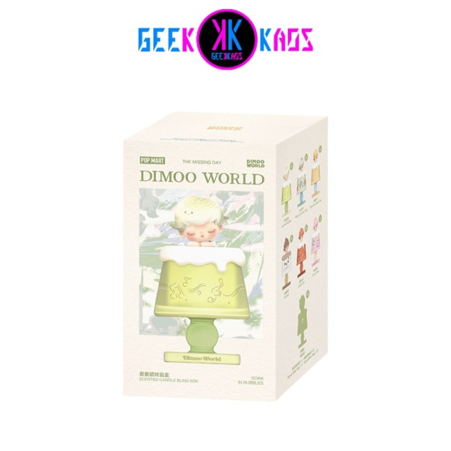 POP MART - DIMOO - THE MISSING DAY SERIES - SCENTED CANDLE BLIND BOX - 14 CM