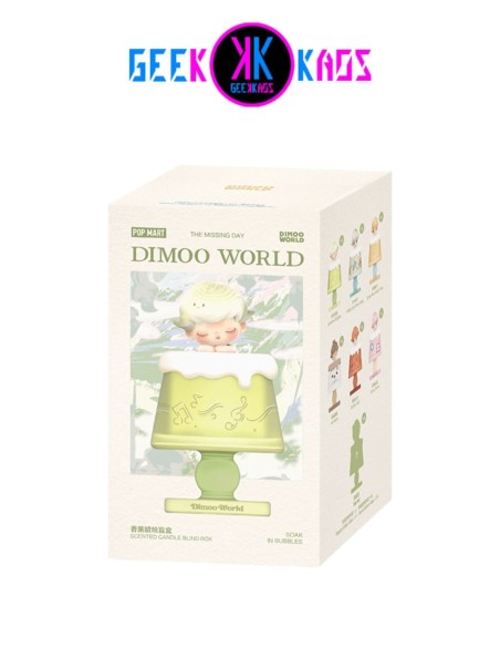 POP MART - DIMOO - THE MISSING DAY SERIES - SCENTED CANDLE BLIND BOX - 14 CM