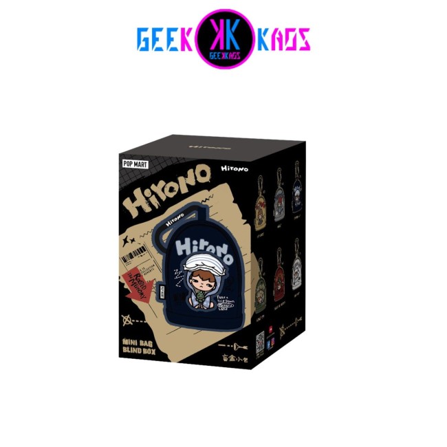 POP MART - HIRONO - ECHO SERIES - MINI BAG BLIND BOX - 11 CM