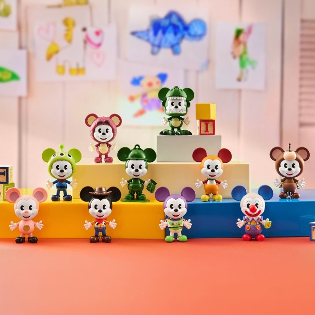 POP MART - DISNEY - MICKEY REMIXED: MICKEY MEETS PIXAR SERIES FIGURES - BLIND BOX - 9 CM