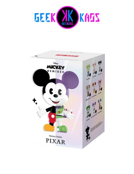 POP MART - DISNEY - MICKEY REMIXED: MICKEY MEETS PIXAR SERIES FIGURES - BLIND BOX - 9 CM