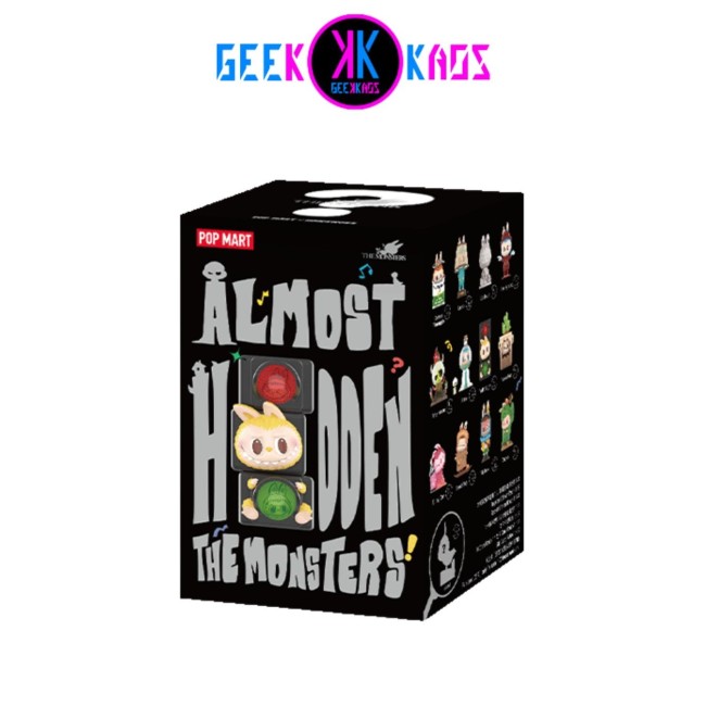 POP MART - THE MONSTERS - ALMOST HIDDEN SERIES FIGURES - 10 CM