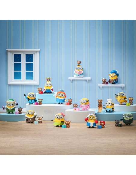 POP MART - MINIONS - BEDTIME STORIES BY BOB & TIM SERIES FIGURES - 9 CM