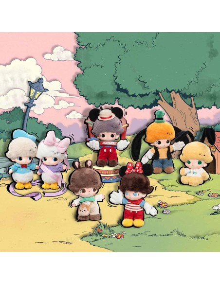 POP MART - DIMOO WORLD - DISNEY SERIES - VINYL PLUSH KEYCHAIN BLIND BOX - 11 CM