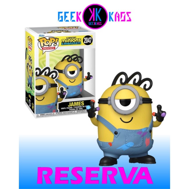 FUNKO POP! - MINIONS & MONSTERS - JAMES 2047