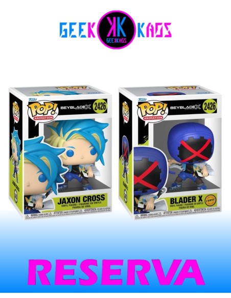 FUNKO POP! - BAYBLADE X - JAXON CROSS 2426 (BUNDLE)