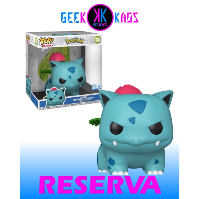 FUNKO POP! - POKEMON - IVYSAUR 1186 (SE) (JUMBO)