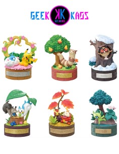 FIGURA RE-MENT - POKEMON - LITTLE FOREST STORIES SERIES: PEACEFUL MOMENTS! (MYSTERY)