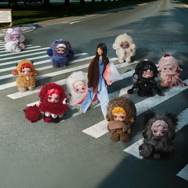 POP MART - SKULLPANDA - YOU FOUND ME! SERIES - PLUSH DOLL PENDANT BLIND BOX - 13,5 CM