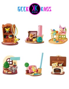 FIGURA RE-MENT - POKEMON - DESQ RELAXING HOME! (MYSTERY)