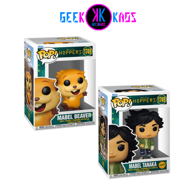 FUNKO POP! - HOPPERS - MABEL BEAVER 1749 (BUNDLE)