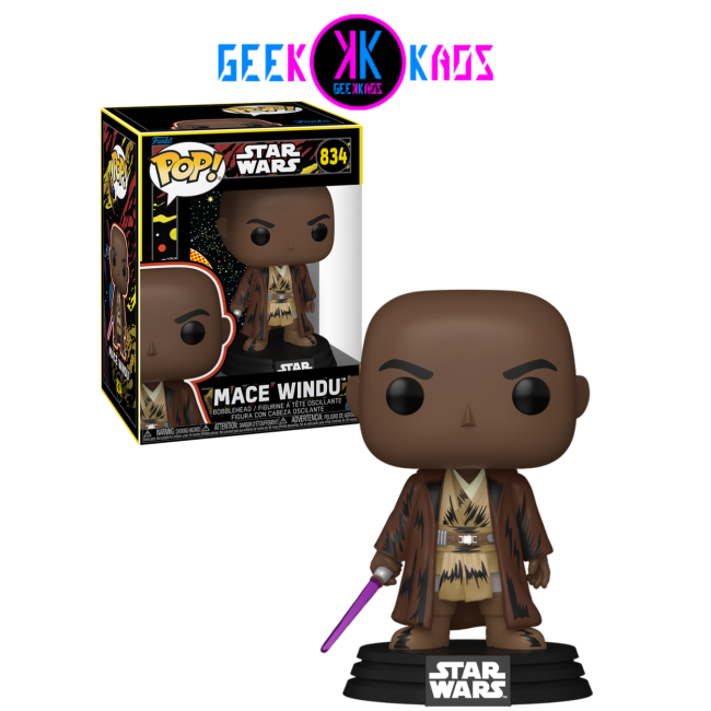 FUNKO POP! - STAR WARS - MACE WINDU 834