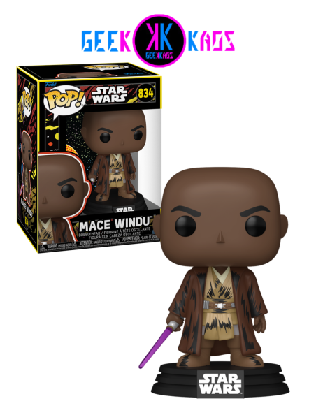 FUNKO POP! - STAR WARS - MACE WINDU 834