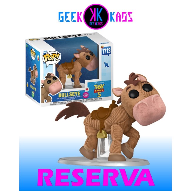 FUNKO POP! PREMIUM - TOY STORY - BULLSEYE 1713 (SE) (FLOCKED)
