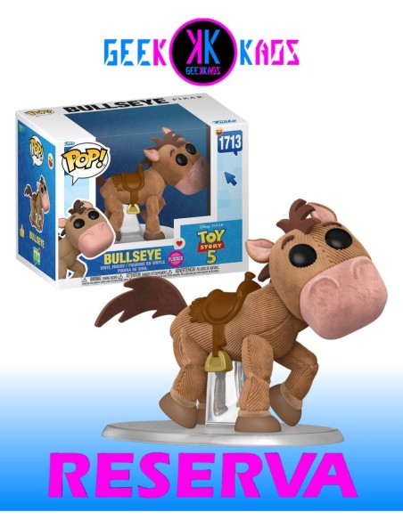 FUNKO POP! PREMIUM - TOY STORY - BULLSEYE 1713 (SE) (FLOCKED)