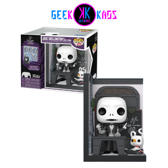 FUNKO POP! NOOK - NIGHTMARE BEFORE CHRISTMAS - JACK SKELLINGTON IN JACK´S ROOM