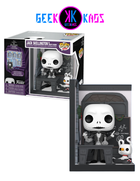 FUNKO POP! NOOK - NIGHTMARE BEFORE CHRISTMAS - JACK SKELLINGTON IN JACK´S ROOM