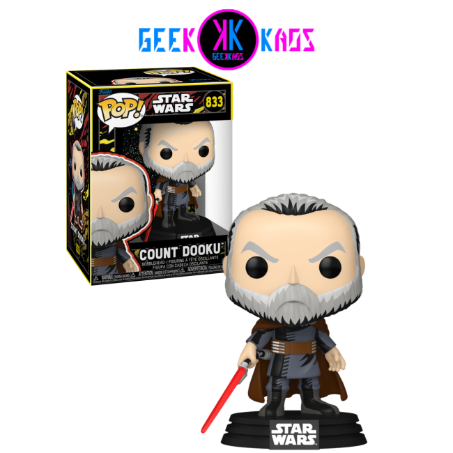 FUNKO POP! - STAR WARS - COUNT DOOKU 833