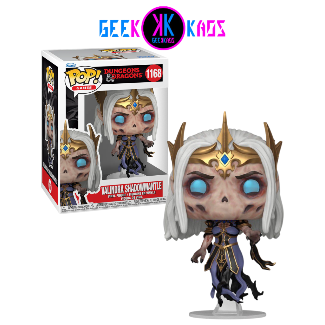FUNKO POP - DUNGEONS & DRAGONS - VALINDRA SHADOWMANTLE 1168