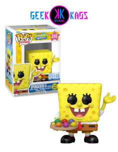 FUNKO POP! - SPONGEBOB SQUAREPANTS - SPONGEBOB WITH PRETTY PATTIES 2312 (SE) (GITD)