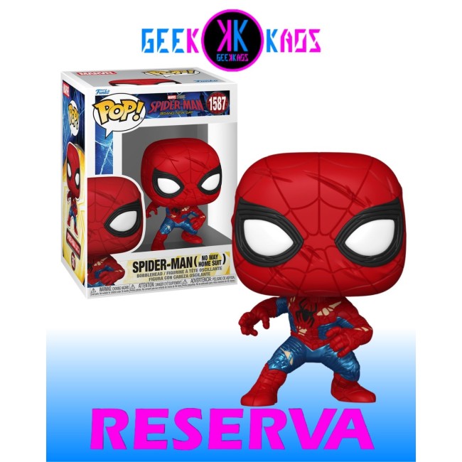 FUNKO POP! - SPIDER-MAN: BRAND NEW DAY - SPIDER-MAN (NO WAY HOME SUIT) 1587