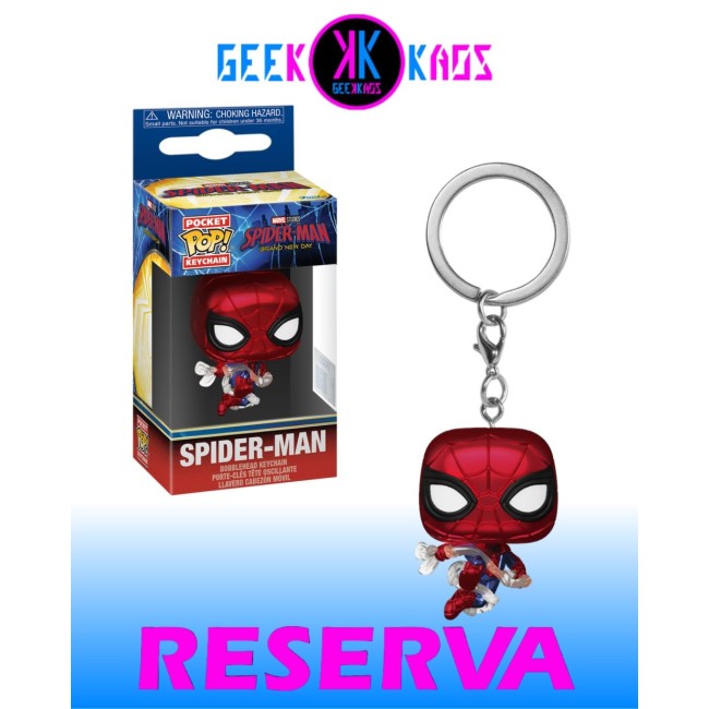 FUNKO POP! KEYCHAIN - SPIDER-MAN: BRAND NEW DAY - SPIDER-MAN (SE)
