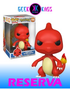 FUNKO POP! - POKEMON - CHARMELEON 1195 (SE) (JUMBO SIZED)