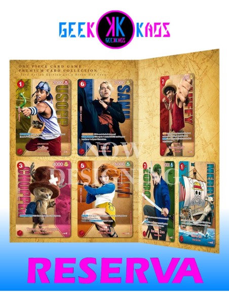 ONE PIECE TCG - PREMIUM CARD COLLECTION, LIVE ACTION EDITION VOL. 2 - STRAW HAT CREW