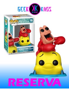 FUNKO POP! - THE LITTLE MERMAID - SEBASTIAN WITH FLOUNDER 1756