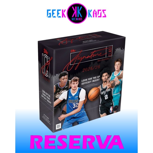 TOPPS - NBA SIGNATURE CLASS MEGA BOX 2025/2026