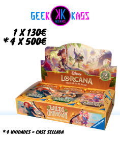 TCG DISNEY LORCANA CHAPTER 12 - WILDS UNKNOWN - BOOSTER 24 SOBRES - INGLES